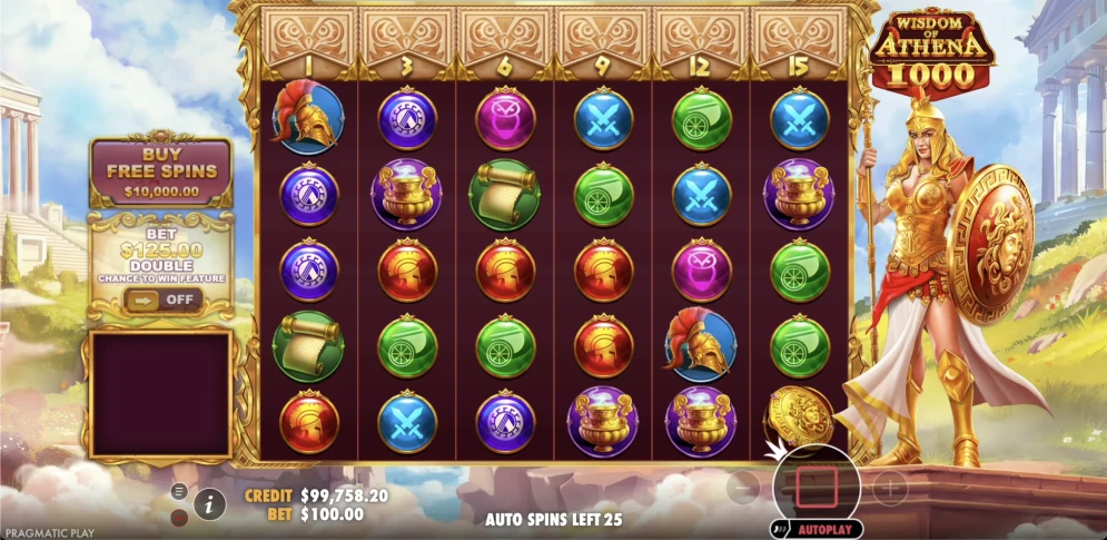 Wisdom of Athena 1000 Slot
