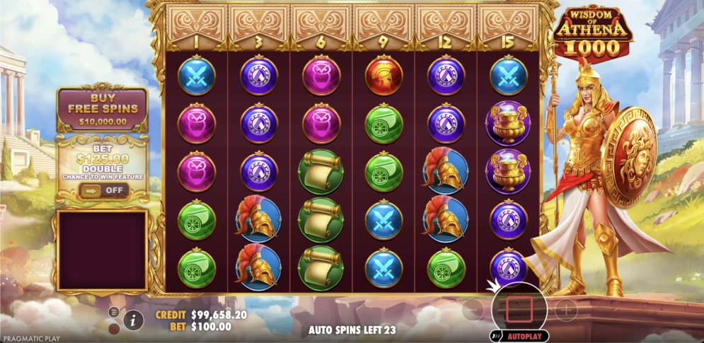 Wisdom of Athena 1000 Slot