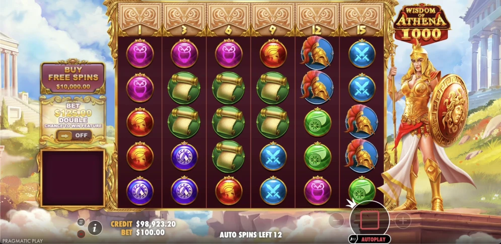 Wisdom of Athena 1000 Slot